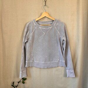 Lululemon Ready to Roll Crewneck Sweatshirt Gray/Purple  Size 4